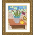 thumbnail image 1 of Wang, Melissa 26x32 Gold Ornate Wood Framed with Double Matting Museum Art Print Titled - Portrait of Home III, 1 of 4