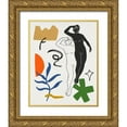 thumbnail image 1 of Wang, Melissa 26x32 Gold Ornate Wood Framed with Double Matting Museum Art Print Titled - Starry Venus II, 1 of 4