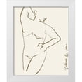thumbnail image 1 of Wang, Melissa 26x32 White Modern Wood Framed Museum Art Print Titled - Toi et Moi II, 1 of 4