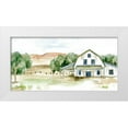 thumbnail image 1 of Wang, Melissa 32x18 White Modern Wood Framed Museum Art Print Titled - Farmhouse Landscape II, 1 of 4