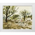 thumbnail image 1 of Wang, Melissa 32x26 White Modern Wood Framed Museum Art Print Titled - Late Autumn II, 1 of 4