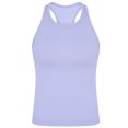 thumbnail image 1 of Wang6 Womens Workout Tank Tops Summer Racerback Sleeveless Shirts Causal Slim Fit Fitness Gym T Shirts Tees Purple 8, 1 of 2