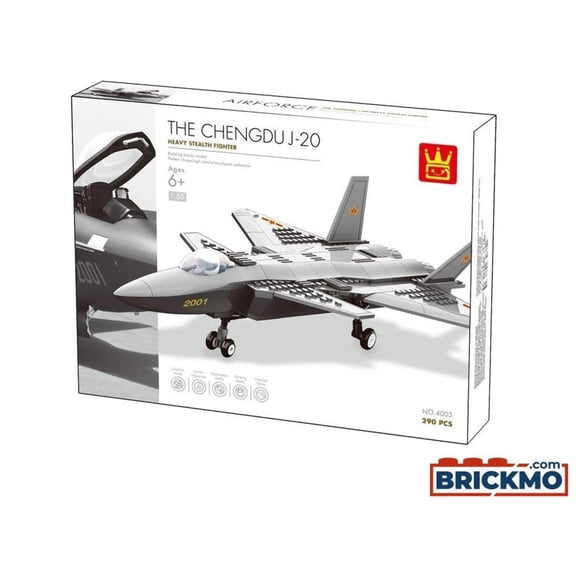 Wange Bricks: J20 Heavy Stealth Fighter Aircraft Brick Toy