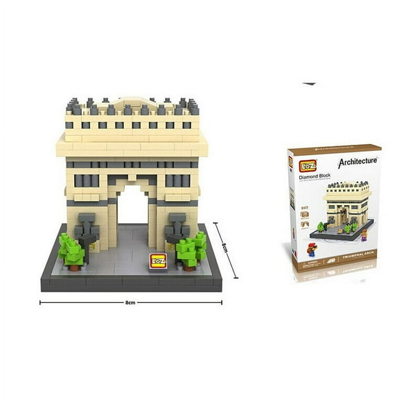 Wange Multicolored ABS Triumphal Arch Micro Blocks