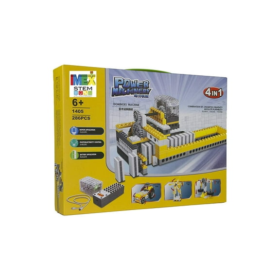 Wange blocks STEM Domino Machine