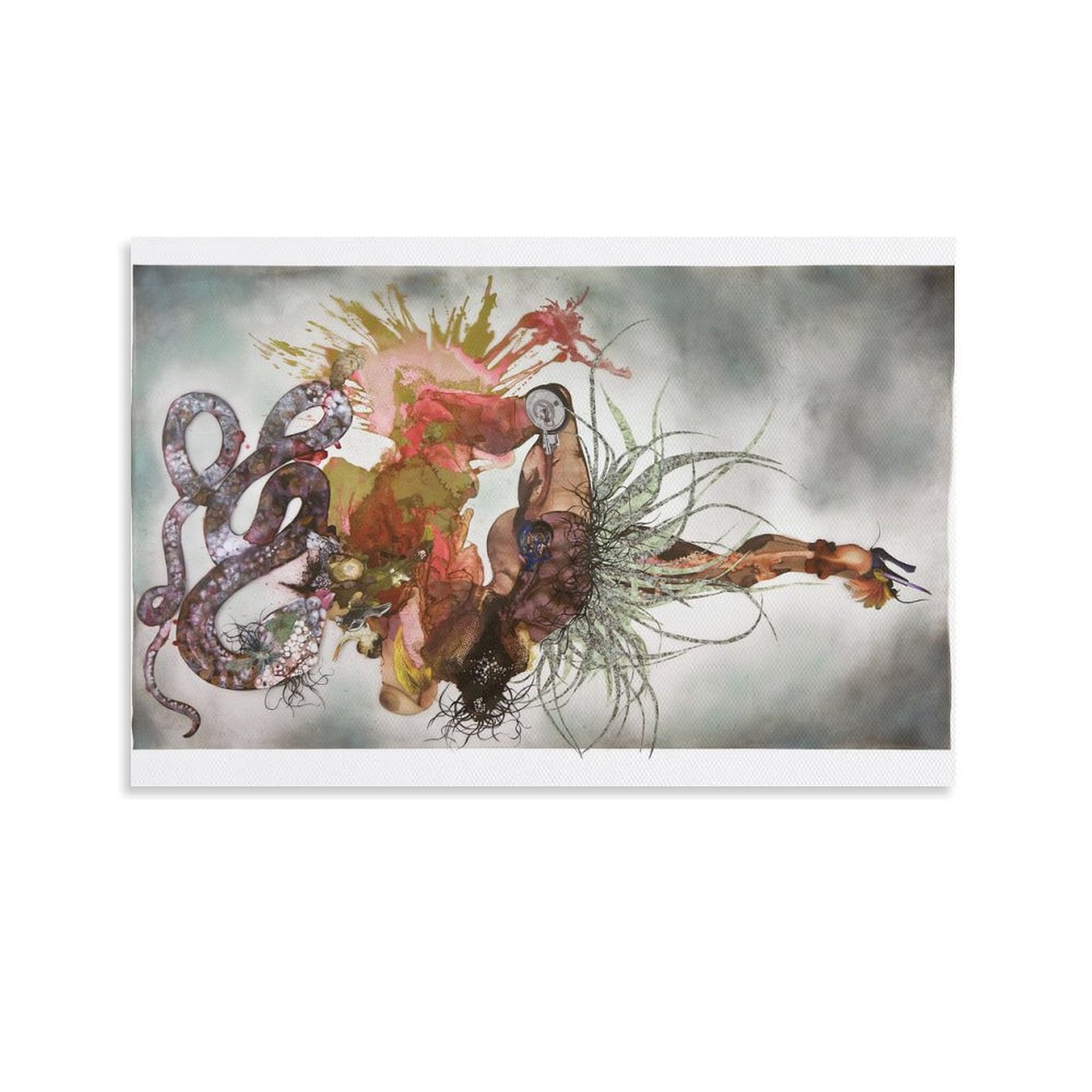 Wangechi Mutu Artist Poster Visual Arts Painting Painting On Canvas ...