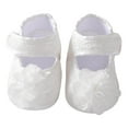 thumbnail image 1 of Wangkekeji Baby Shoes Fashionable New Pattern Cute Flower Decoration Hook Loop Lightweight Walking Shoes Size 4 Girl Shoes, 1 of 4