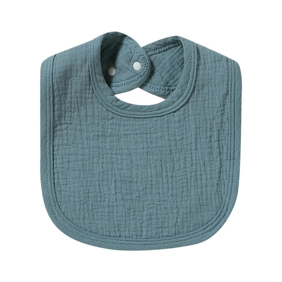 Wangkekeji Bibs Girls Boys Absorbent Spit Milk Pad Towel Small Bibs Burp Cloths Outwear New Baby Stuff