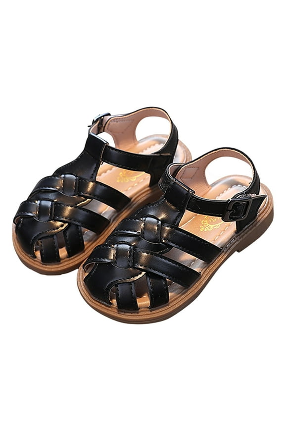 Girls Sandals For Toddlers 1 3 Years Soft Comfortable Everyday Party Casual Dressy Strappy Summer Footwear Lightweight Breathable On Customized Slides