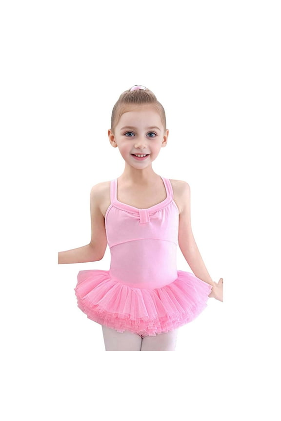 Suspenders Glitter Dance Ballet Tutu Leotard Ballerina Outfit For Girls Toddler Baby Girls Pants