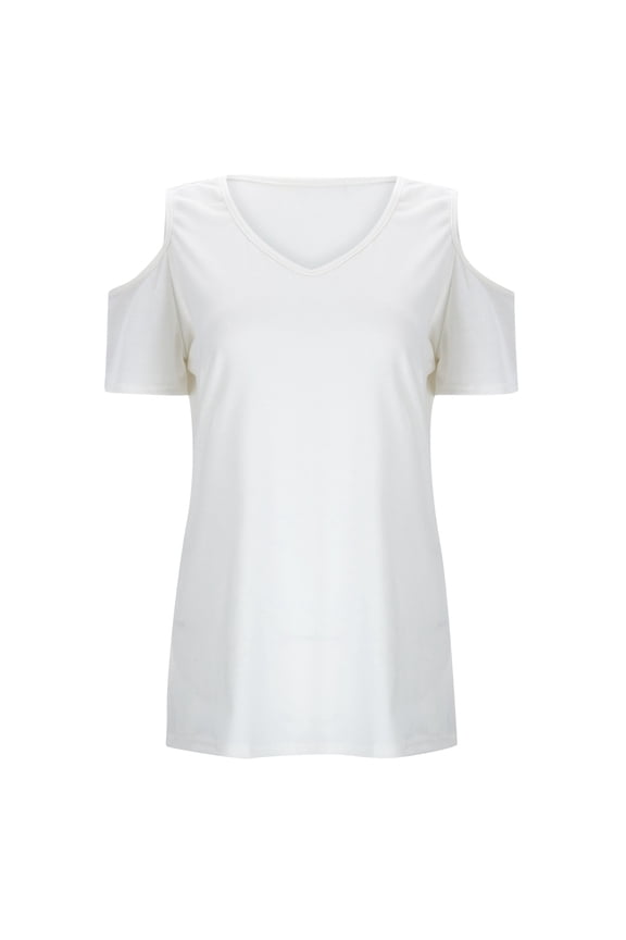 Boho Knit Off Shoulder Top for Casual Spring Summer Lightweight Short Sleeve Lace Up Detail Cropped Blouse Women Khaki L