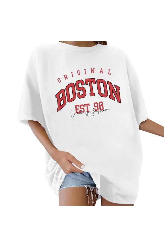 Casual Women's Graphic Tee for Everyday Comfort and Expressive Style - Women's T-Shirts White XXL