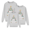 thumbnail image 1 of Wangmeiwg Family Christmas Sweatshirts,Holiday Sweatshirts for Women Men Kids Family Christmas Sweaters Matching Sets His And Hers Christmas Sweaters Matching Christmas Outfits for Family L Grey, 1 of 4