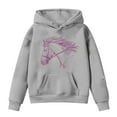 thumbnail image 1 of Wangmeiwg Kids Horse Print Long Sleeve Hoodies 6t Boys Clothes, 1 of 3