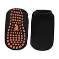 thumbnail image 1 of Wangmeiwg Kids Non Socks With Soft Silicone Grips For Toddler Indoor Play Learning Walking And Floor Activities For Children 2 To 12 Years 9-12 Years Black, 1 of 3