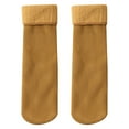 thumbnail image 1 of Wangmeiwg Kids Thermal Socks Soft Velvet Lined Winter Warm Footwear For Children All Day Comfort 1-10 years Gold, 1 of 4