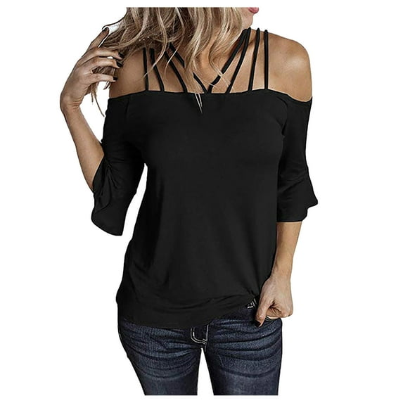 Wangmeiwg Oversized Women's T Shirt Multicolor Loose Shoulder Sleeve V Neck Solid Color Top for Comfort and Trend Setting Purple XXL