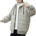 thumbnail image 1 of Wangmeiwg Self Heating Winter Down Padded Jacket For Boys And Girls Thermal Insulated Childrens Outerwear Coats Youth Cold Weather Apparel 14-15 Years Beige, 1 of 6