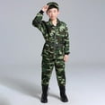 thumbnail image 1 of Wangmeiwg Soldier Dress Up Play Set For Boys Kids Children Adventure Role Play Pretend Game Party Theme Outfit 5-6 Years Green, 1 of 8