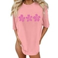 thumbnail image 1 of Wangmeiwg T Shirt Beach Oversized Graphic Tees For Women Vintage Baggy Shirts Summer Vacation Tops Workout Women Shirt, 1 of 4
