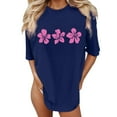 thumbnail image 1 of Wangmeiwg T Shirt Beach Oversized Graphic Tees For Women Vintage Baggy Shirts Summer Vacation Tops Workout Women Shirt, 1 of 4