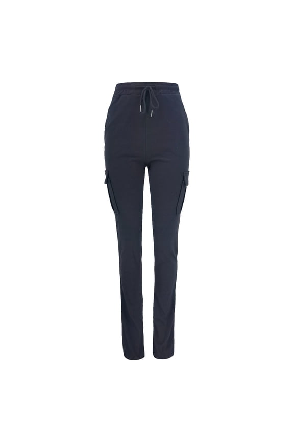 Women's Casual Pants — Women Pants Comfortable And Soft Casual Trousers ForAnd Work Lightweight Fabric Easy Care Flexible Fit Black S