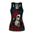 thumbnail image 1 of Wangmeiwg Women's Casual U Neck Printed Tank Top Summer Sleeveless Blouse For Daily Wear Vacation Outfit With Jeans Sports Top Women, 1 of 2