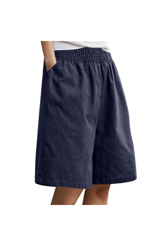 Women's Pants Women's Casual Pants for Daily Wear - Straight Leg Trousers with Soft Fabric Spring Summer Fall Canadian Maple Leaf Print Relaxed Fit for Women Navy S