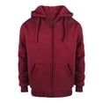 thumbnail image 1 of Wangmeiwg Women's Sweatshirts Women's Lined Hoodie Full Zip Thick Jacket Winter Warm Coats Red XL, 1 of 2