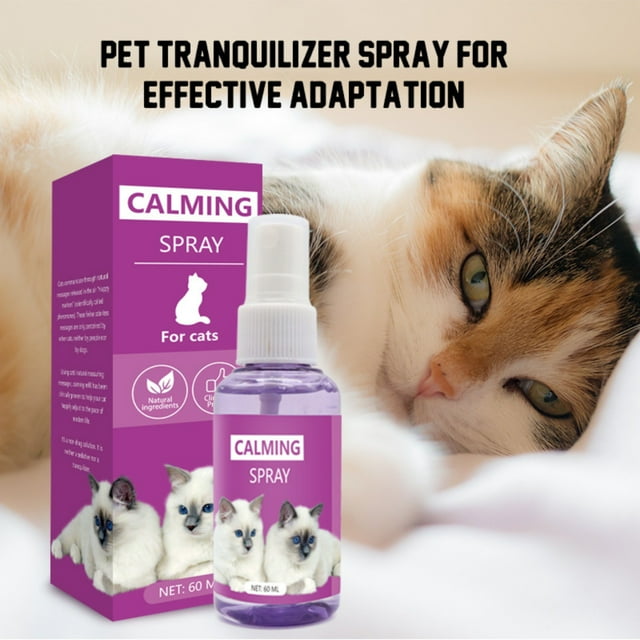 Wangxldd Cat Calming Spray 1Pack Helps Relieve Scratching Marking