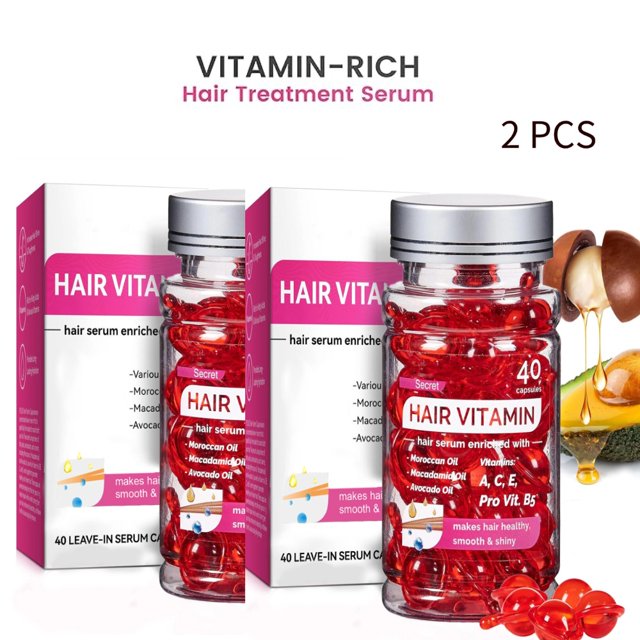 Wangxldd Hair Treatment Serum Bali Secret Hair Vitamin, No Rinse with