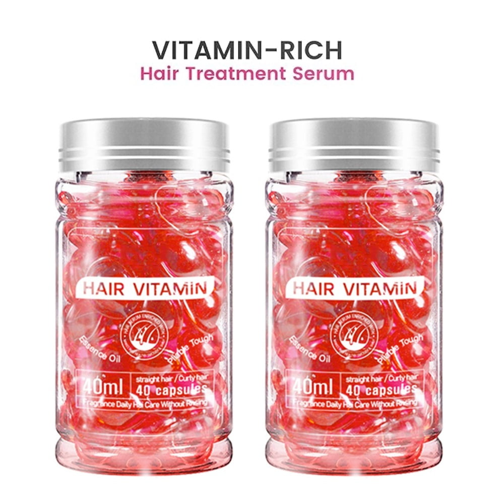 Wangxldd Hair Vitamin Serum Capsule, Hair Treatment Serum, Enriched