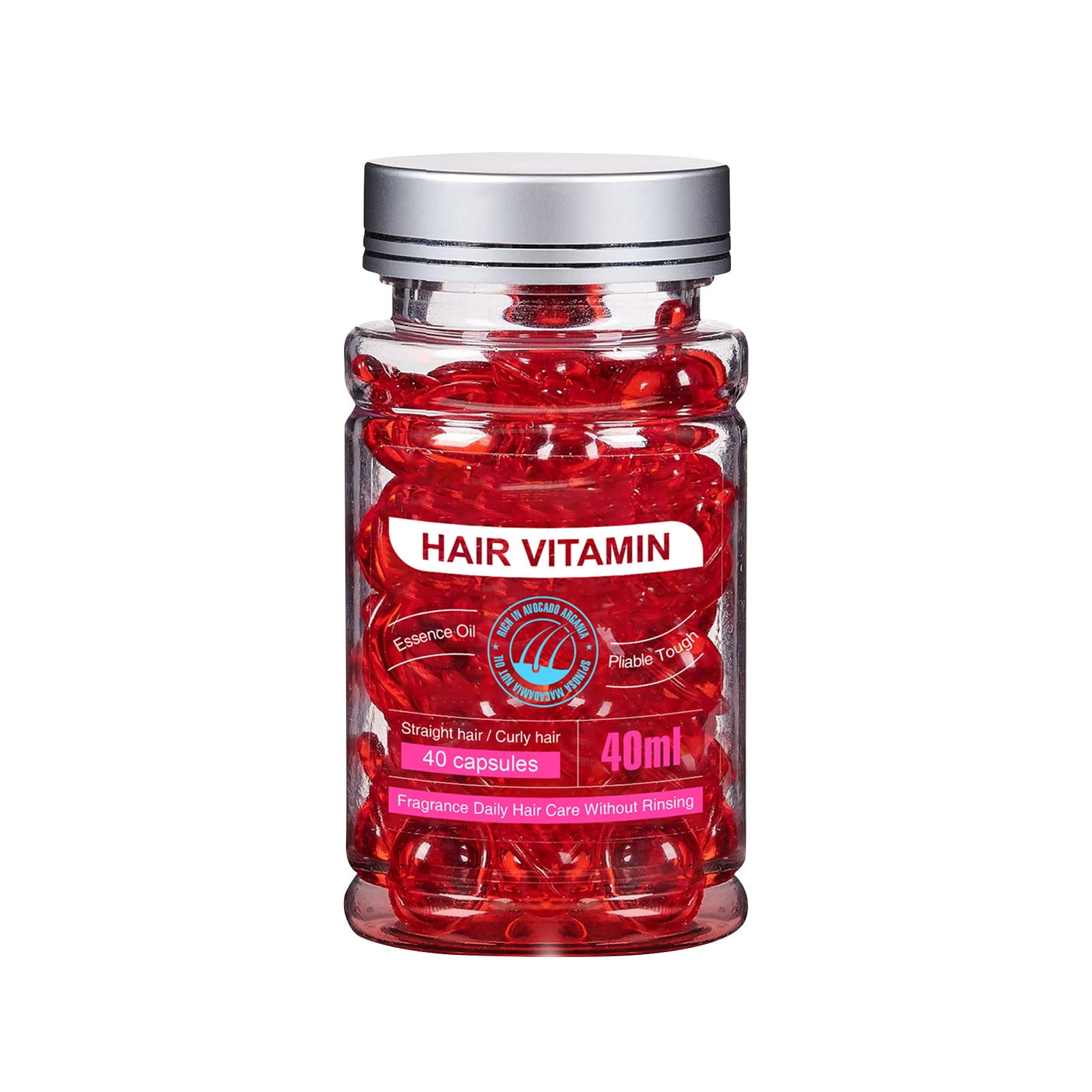 Wangxldd Hair treatment Serum Hair Vitamin Serum Capsule Argan