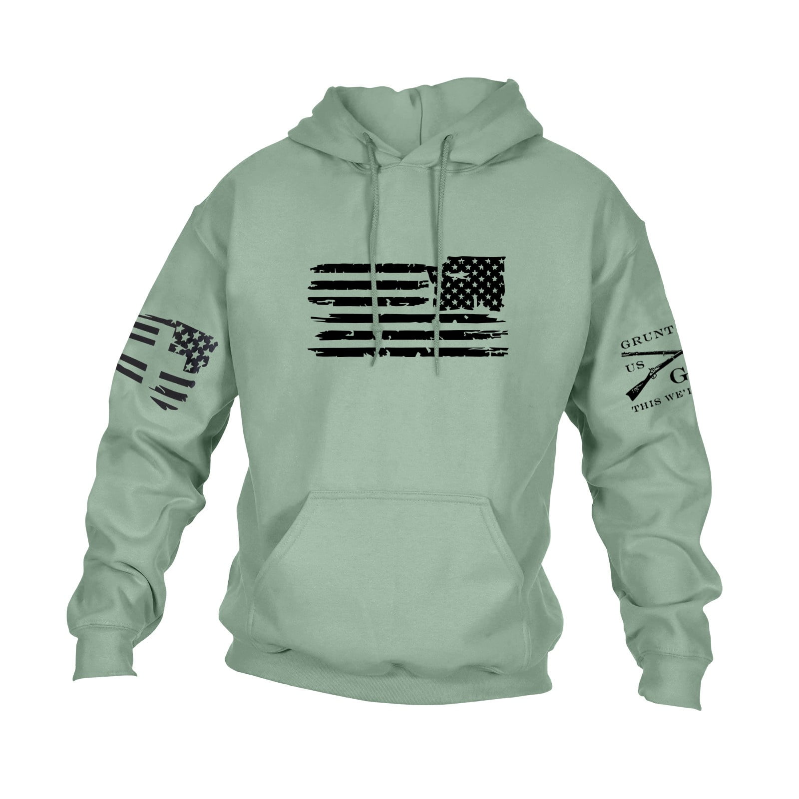 The Foundry Mens Big Tall Teal Heather Pullover Hoodie Sweatshirt 2XL Walmart