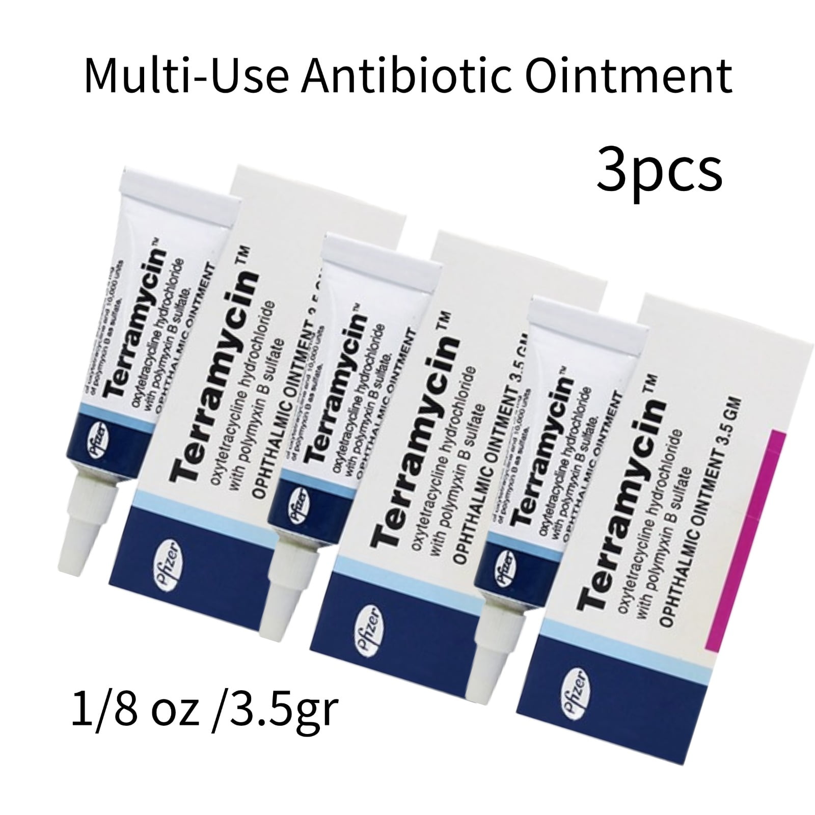 Wangxldd Terramycin eye ointment for cats, dogs & horses Antibiotic