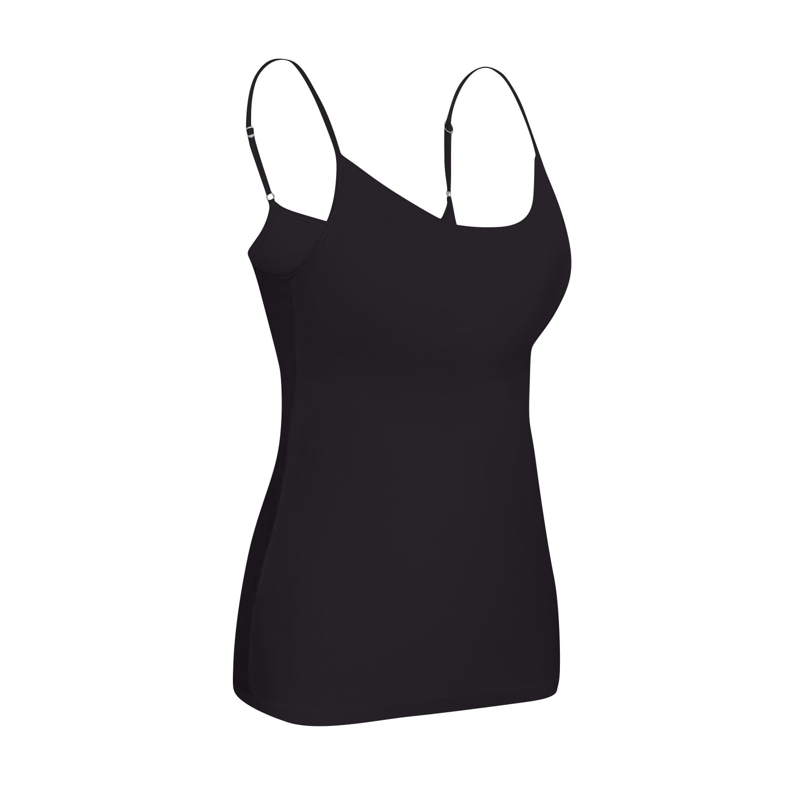 Wangxldd Women Cotton Camisole Shelf Bra Cami Tank Tops Adjustable Spaghetti Strap Tank Top