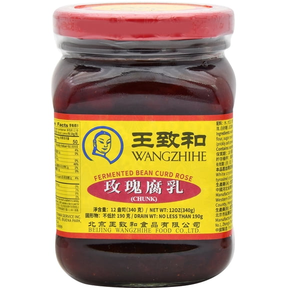 Wangzhihe Fermented Bean Curd Rose 12 oz