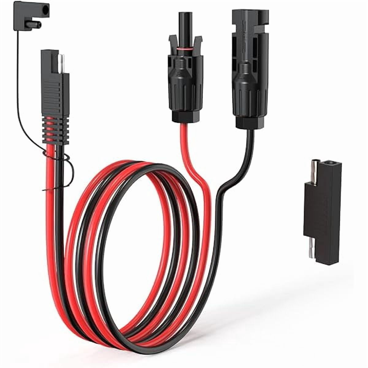 Wanhoo 10AWG 2FT Solar Connector to SAE Adapter 2 3.3 10 20 35 50 FT ...