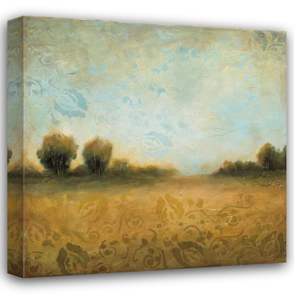 Wani Pasion 26x26 Gallery Wrapped Canvas Wall Art Titled - Summer Evening I
