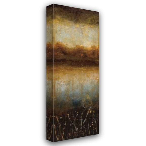 Wani Pasion 9x18 Gallery Wrapped Canvas Wall Art Titled - Crystal Lake I