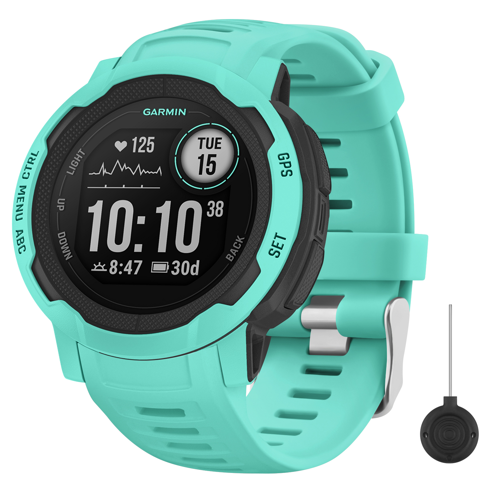 Cinturino In Nylon Per Garmin Instinct E Instinct 2 – Morbido, Traspirante E Con Fibbia A Paracadute