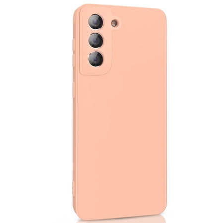 Wanme for Samung Galaxy S21 (2021) Case, Shockproof Silicone Case Cover with Camera Protection and Soft Liner for Samsung S21/S21 5G (6.2")
