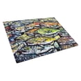 thumbnail image 1 of Wanna Be Fishin Glass Cutting Board 12 in x 15 in, 1 of 5
