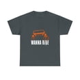 thumbnail image 1 of Wanna Ride Spirited Skeleton Truck T-Shirt, 1 of 3
