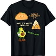 thumbnail image 1 of Wanna Taco Bout It Nacho Problem Short Sleeve T-Shirt Black Casual Tee Unisex, 1 of 5