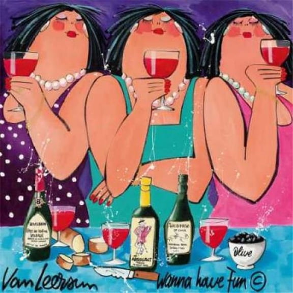 Wanna have Fun II Poster Print by El van Leersum