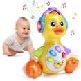 thumbnail image 1 of Wanonoo Crawling Duck Baby Toy, Dancing Tummy Time Infant Toys 0-3-6 6-12 12-18 Months with Music & Light, Educational Learning Toys for Toddlers, Birthday Gifts 1 Year Old Boy Girl, 1 of 8