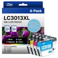 thumbnail image 1 of LC3013XL Ink Cartridges Compatible for LC3013 LC-3013 LC-3011 LC3011 to ues with MFC-J491DW MFC-J497DW MFC-J895DW MFC-J690DW Printer(4 pack), 1 of 7