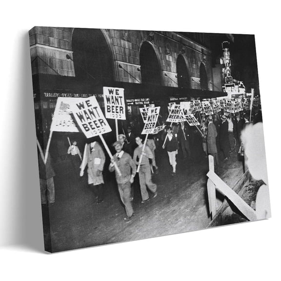 We Want Beer Posters Black And White Wall Art Prohibition Posters Wall Art Deco Posters Canvas Printing For Room Aesthetic Decoration Painting Posters Canvas Poster Room