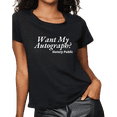 thumbnail image 1 of Notary Public T-Shirt – “Want My Autograph, Notary Public” Funny Notary Shirt, 100% Cotton Unisex Tee, 1 of 3